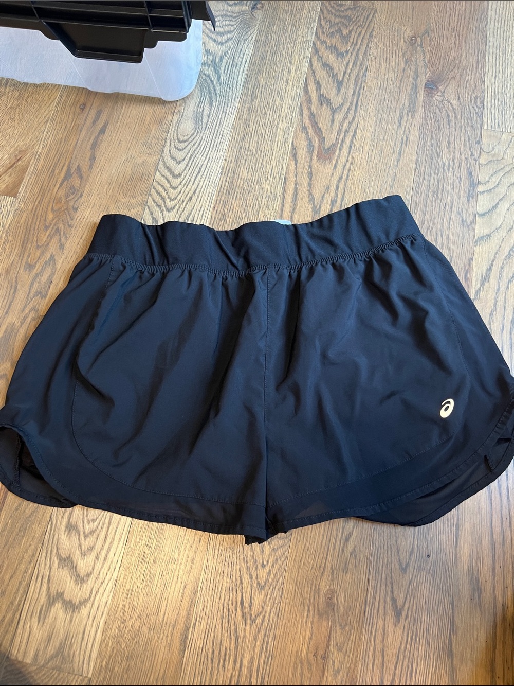 Asics Black Women's Athletic Running Shorts